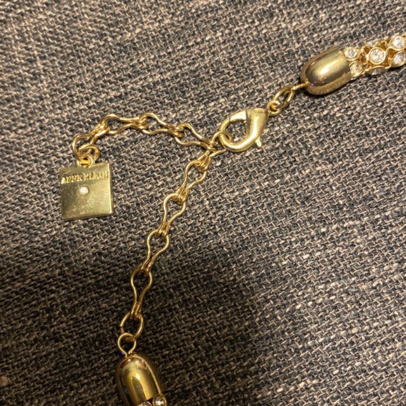 Anne Klein Rhinestone Choker Necklace - Picture 4 of 5